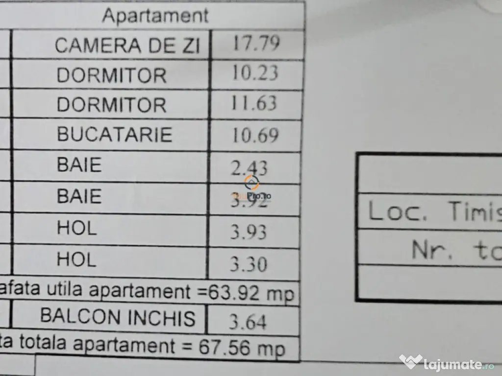 Decomandat 3 camere vedere pe doua parti zona Lipovei etaj 