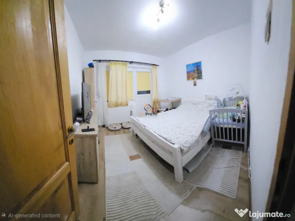 Decomandat 3 camere vedere pe doua parti zona Lipovei etaj 