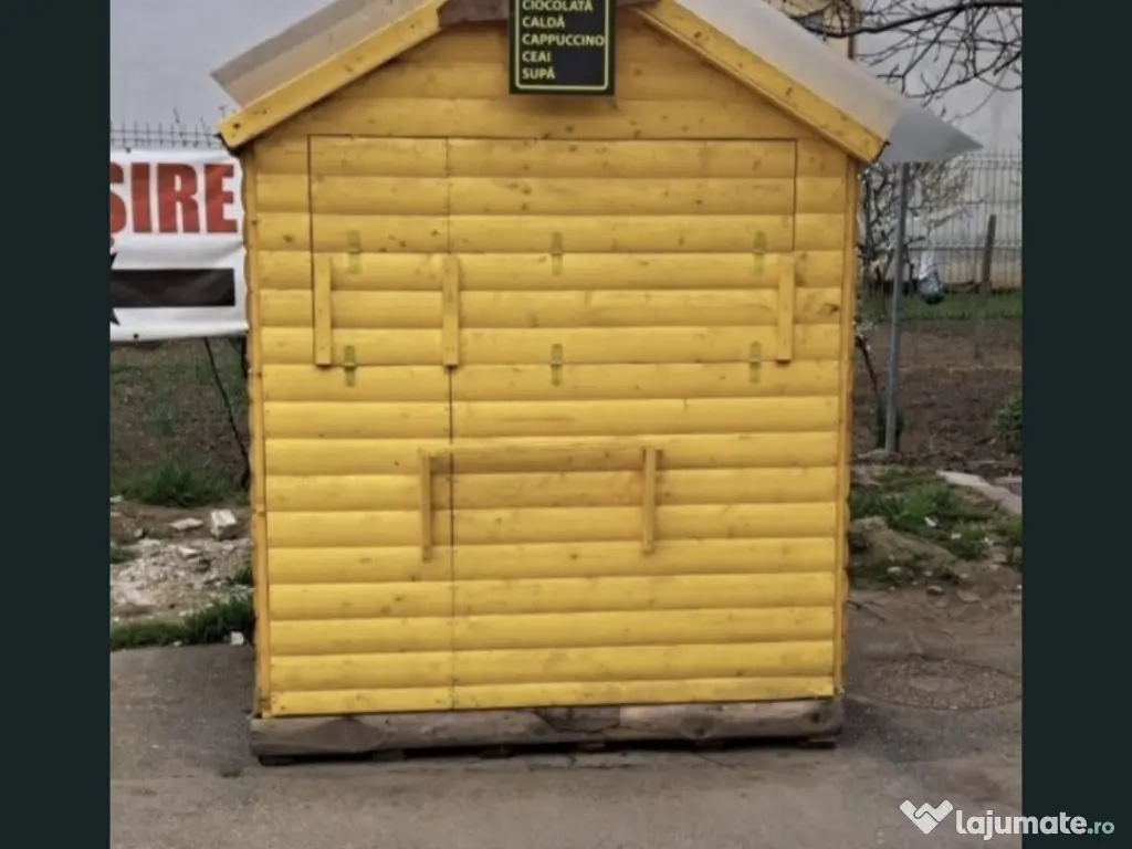 Chiosc/kiosk/casa lemn 2x2 metri 
