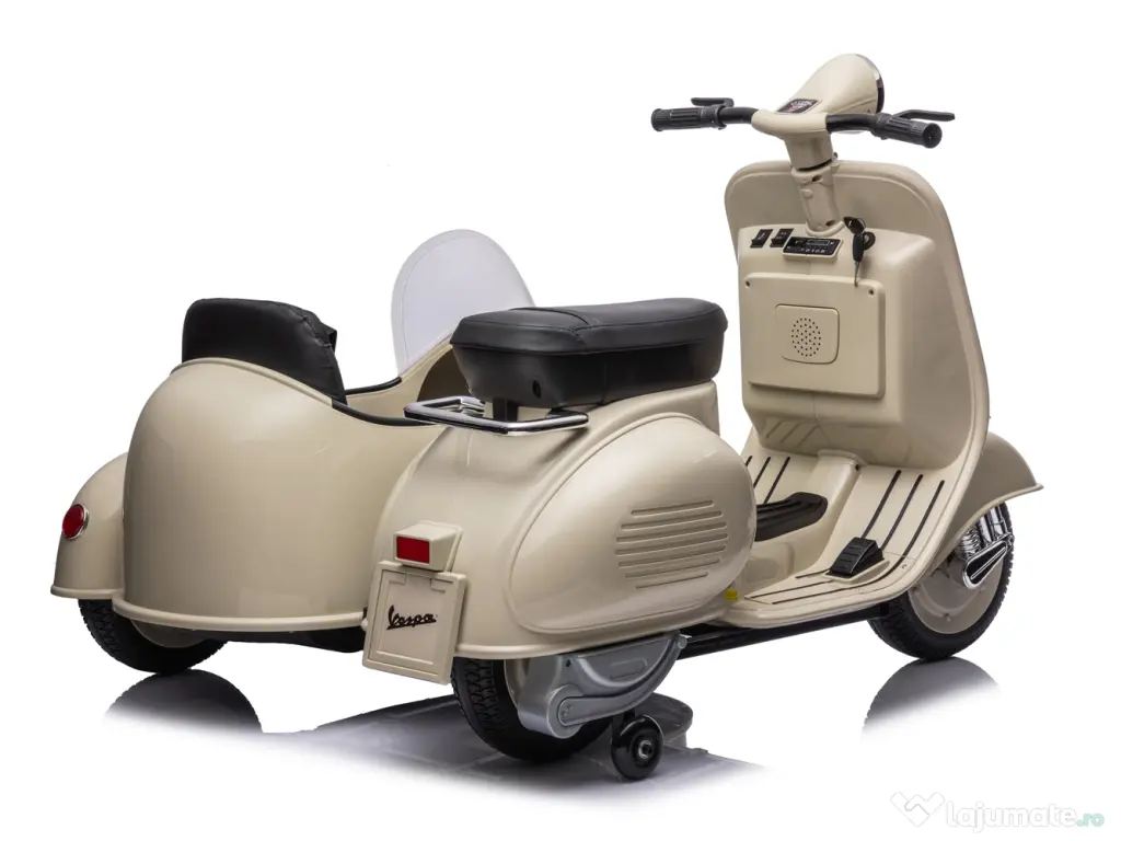 Scuter electric cu atasament Piaggio VESPA 150 VL1T 2x 55W 12V 10Ah Bej