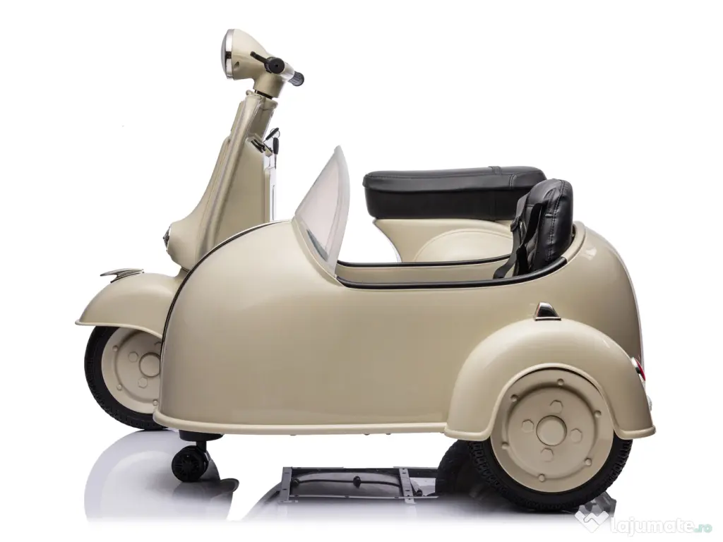 Scuter electric cu atasament Piaggio VESPA 150 VL1T 2x 55W 12V 10Ah Bej