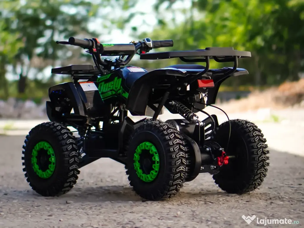 ATV electric NITRO Dusty VX Cross 1000W 36V Snowy tyres Green 