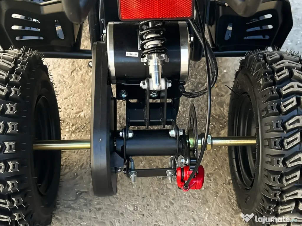 ATV electric NITRO Dusty VX Cross 1000W 36V Snowy tyres Green 