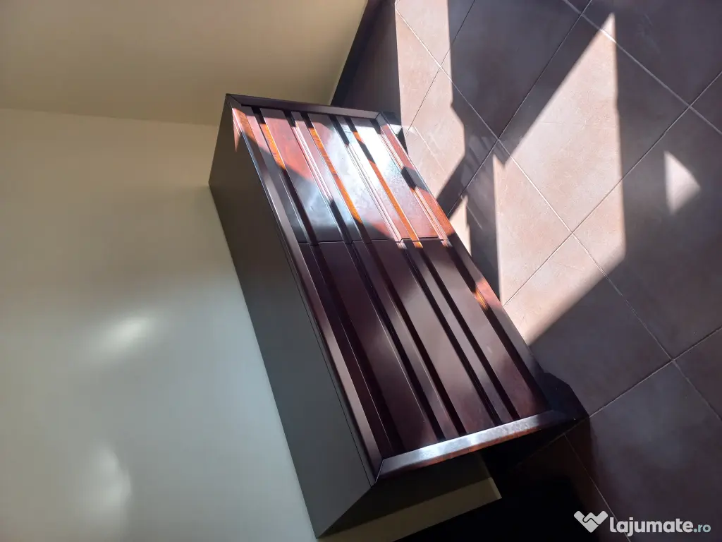 Vânzare mobilier Mobexpert, gama DENVER, living+dormitor, din lemn masiv 