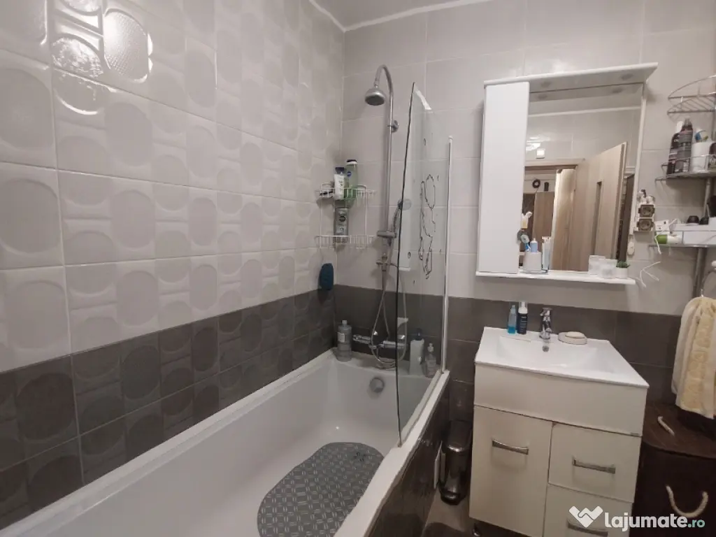 Apartament 2 camere Chiajna mobilat complet balcon inchis etaj 2