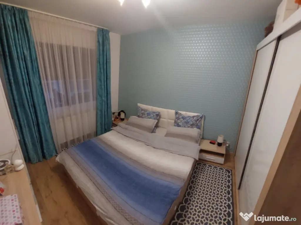 Apartament 2 camere Chiajna mobilat complet balcon inchis etaj 2