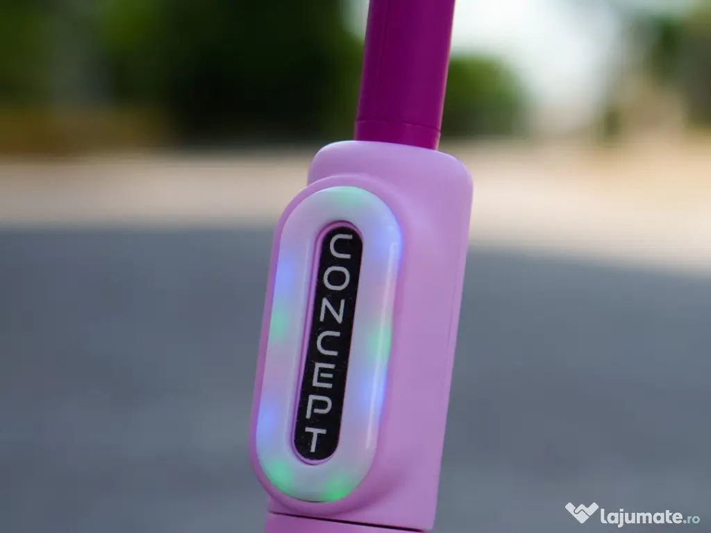 Trotineta electrica Kinderauto Aquamist cu aburi, lumini 30W 6V Pink