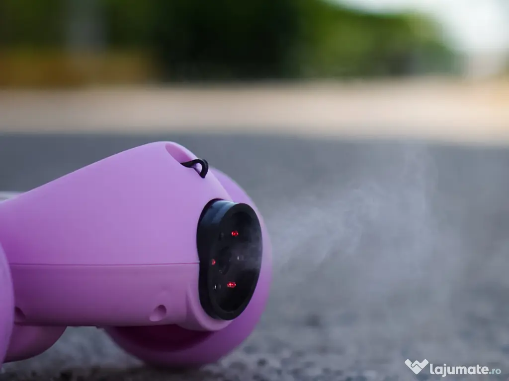 Trotineta electrica Kinderauto Aquamist cu aburi, lumini 30W 6V Pink