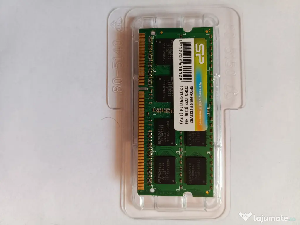 Memorie RAM Laptop SODIMM Silicon Power ELPIDA DDR3 1x4GB, 1333MHz 