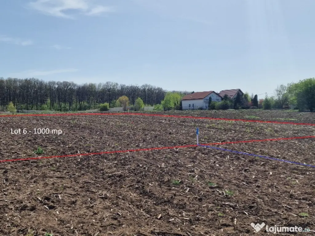 Snagov, Vladiceasca, Intravilan, zona de vile noi, teren 500mp 