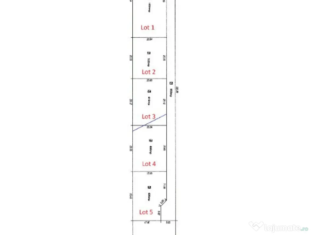 Snagov, Vladiceasca, Intravilan, zona de vile noi, teren 500mp 