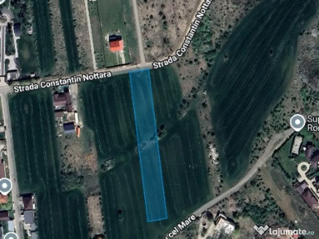 Snagov, Vladiceasca, Intravilan, zona de vile noi, teren 500mp 