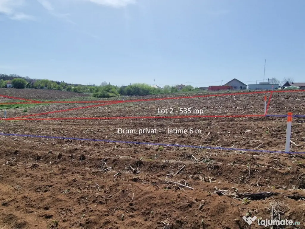 Snagov, Vladiceasca, Intravilan, zona de vile noi, teren 500mp 