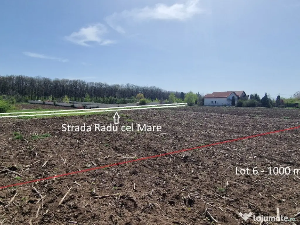 Snagov, Vladiceasca, Intravilan, zona de vile noi, teren 500mp 