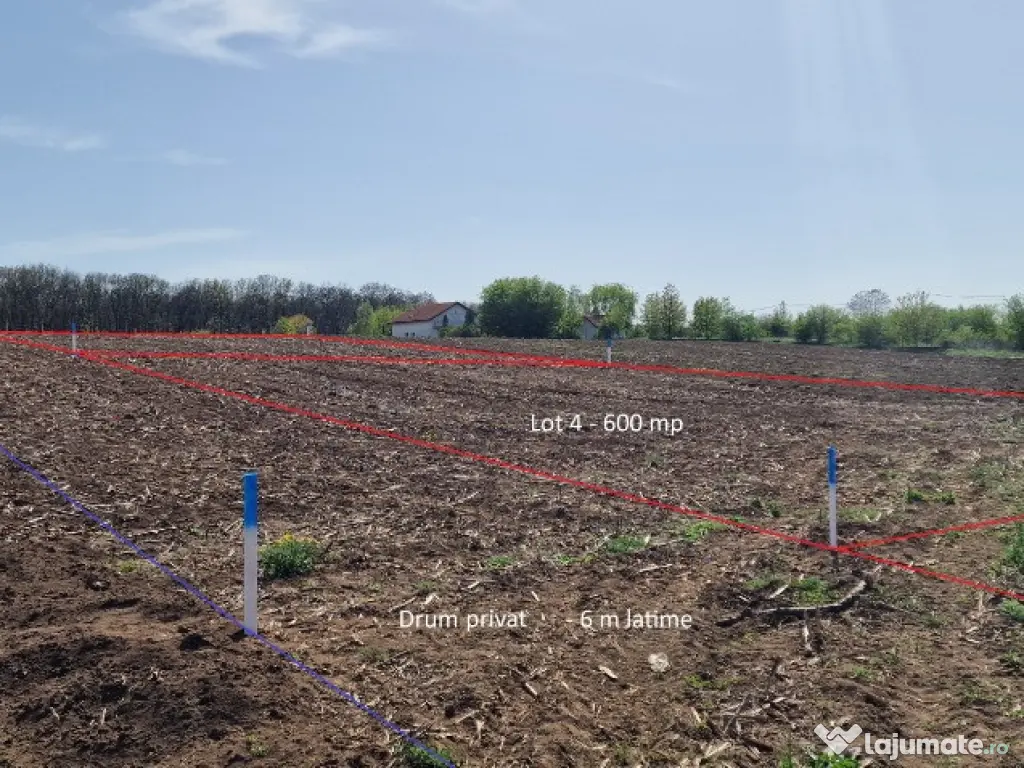 Snagov, Vladiceasca, Intravilan, zona de vile noi, teren 500mp 