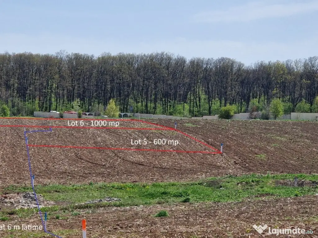 Snagov, Vladiceasca, Intravilan, zona de vile noi, teren 500mp 