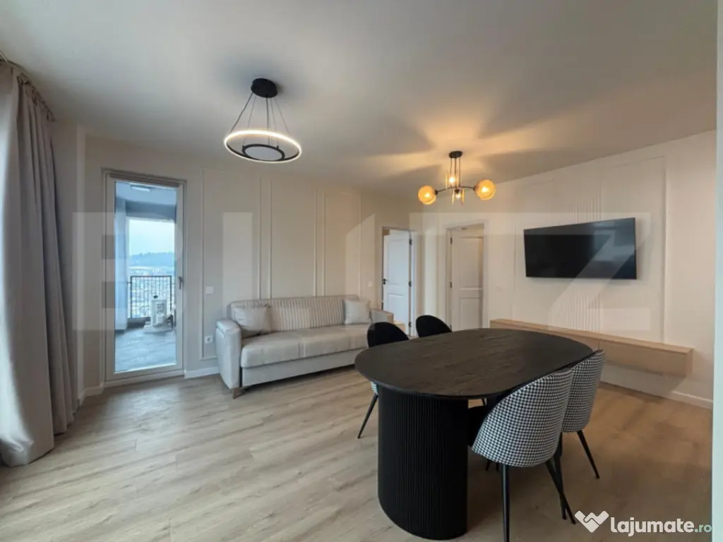 Apartament 2 camere, lux, 60 mp, parcare, intermediar, petfr