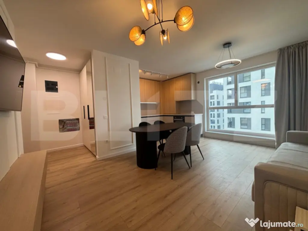 Apartament 2 camere, lux, 60 mp, parcare, intermediar, petfr