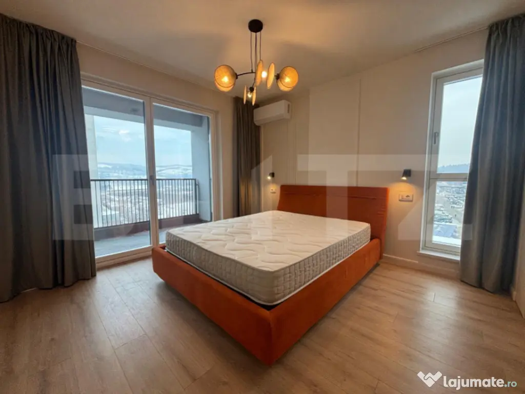 Apartament 2 camere, lux, 60 mp, parcare, intermediar, petfr