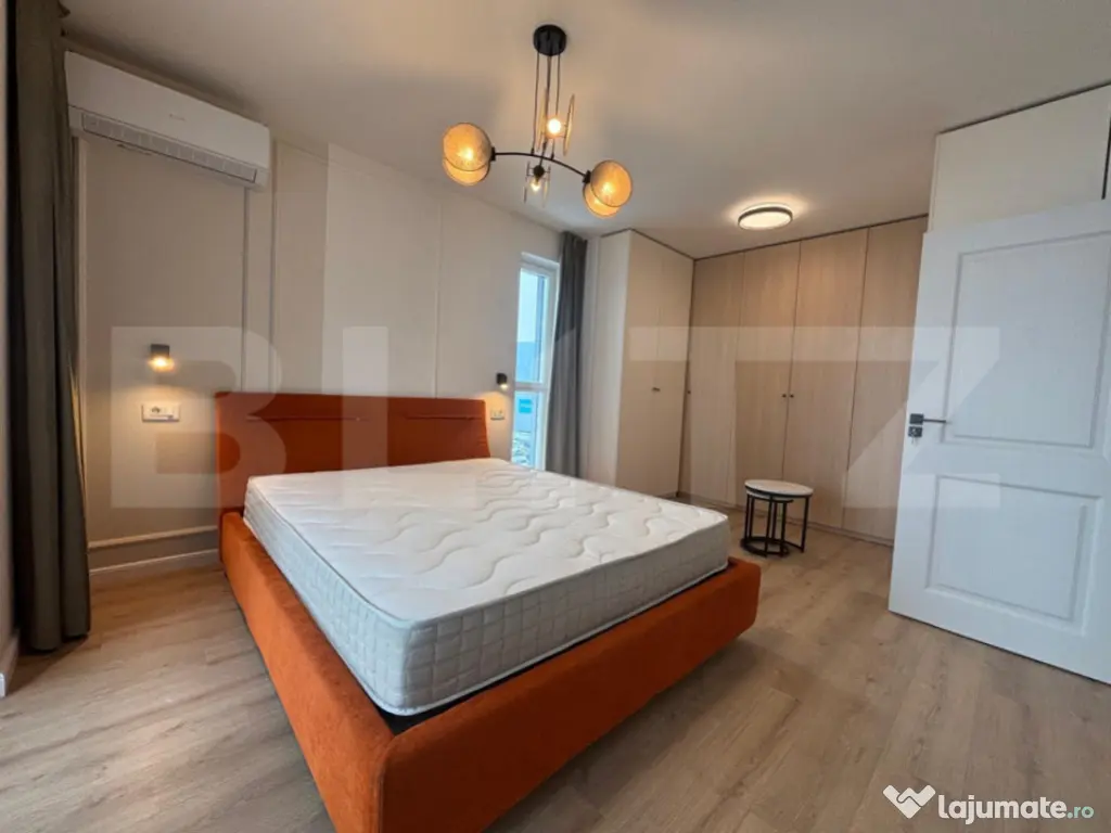 Apartament 2 camere, lux, 60 mp, parcare, intermediar, petfr