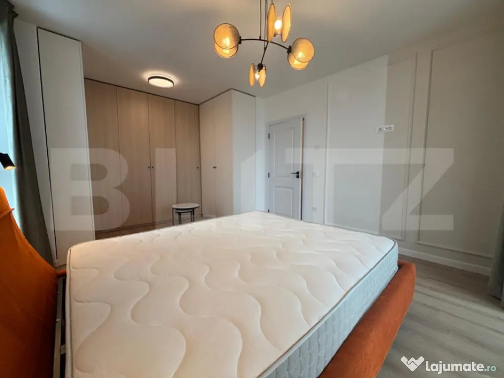 Apartament 2 camere, lux, 60 mp, parcare, intermediar, petfr