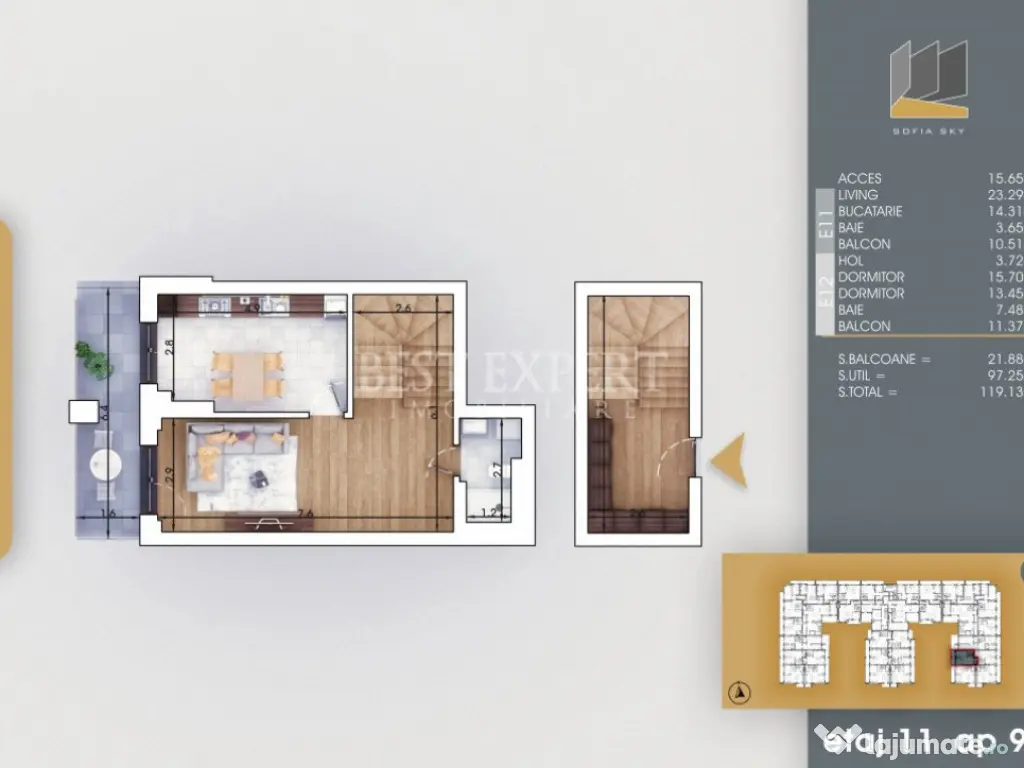 Duplex Superb -Terasa Spatioasa 