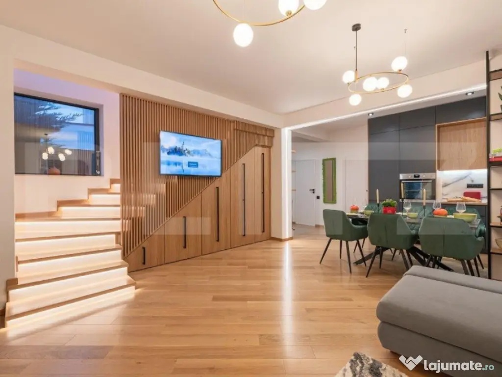 Duplex, 130 mp, 270 mp teren, 5 camere, zona strazii Buna zi 