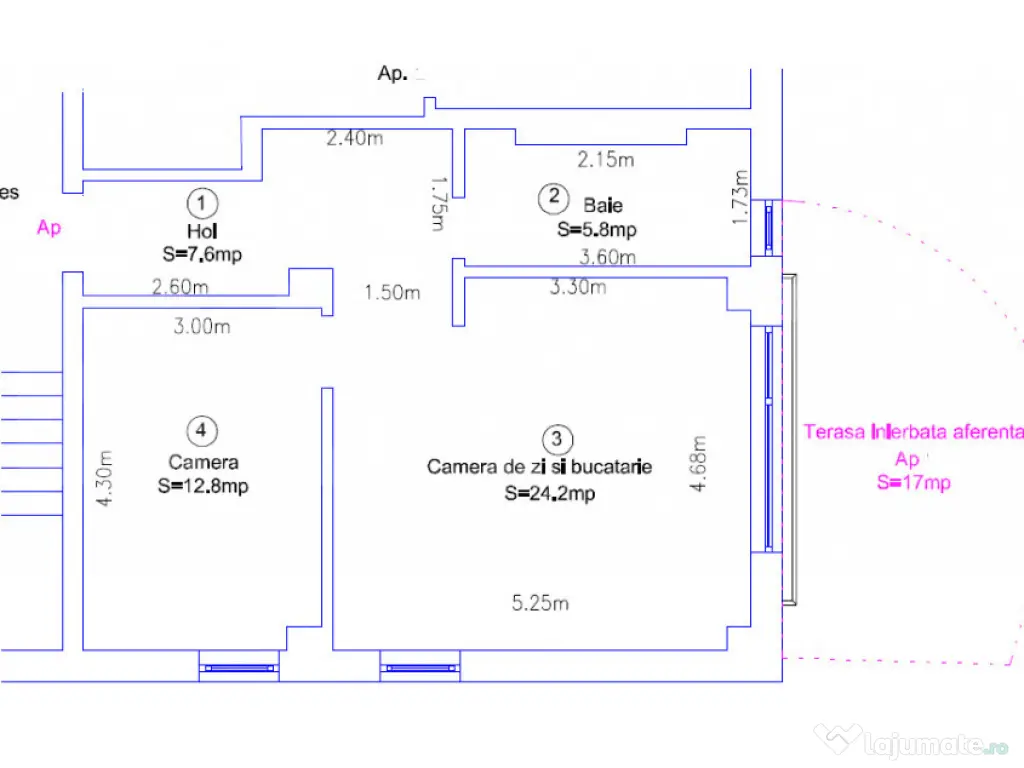 Apartament 2 camere, 50 mp, zona Aradului - Lipovei