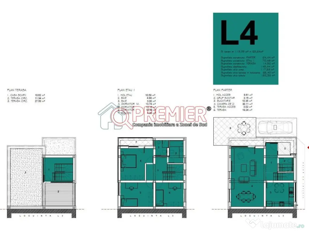 CASA P+1+Terasa ultima unitate Popesti-Leordeni 