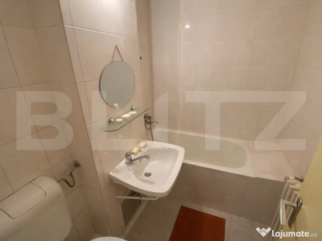 Apartament 2 camere, 37 mp, decomandat, Manastur 