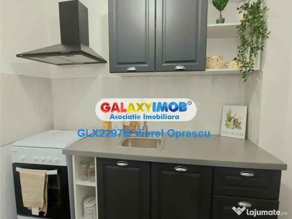 Garsoniera renovata, mobilata, metrou Costin Georgian, Piata 