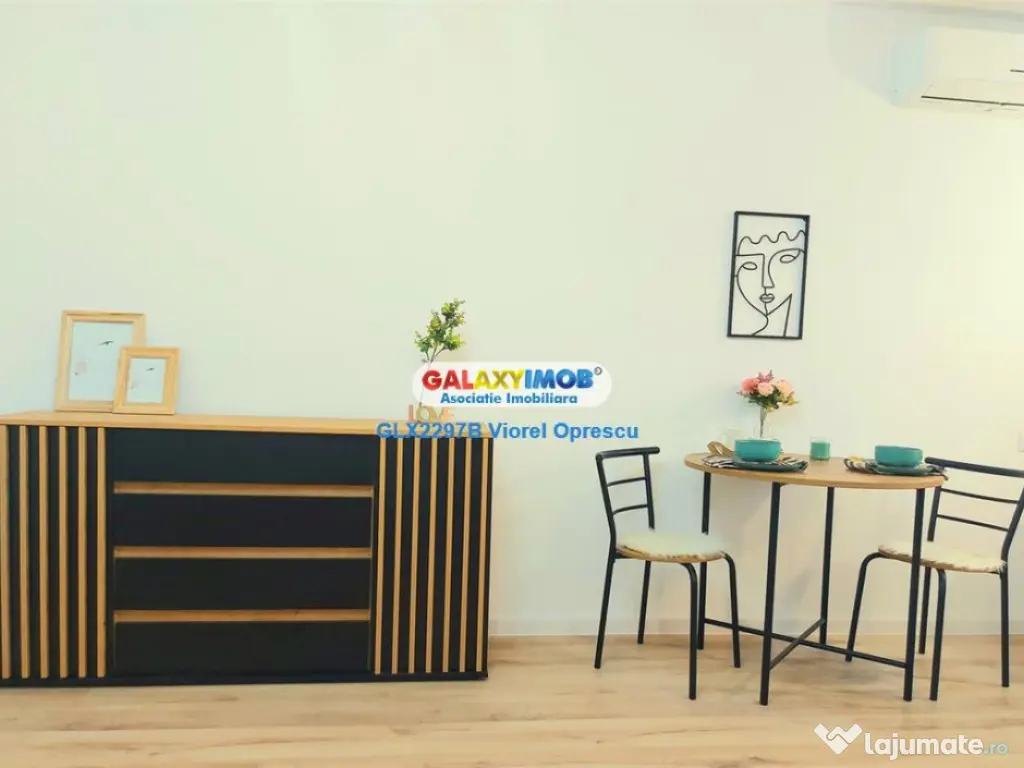 Garsoniera renovata, mobilata, metrou Costin Georgian, Piata 