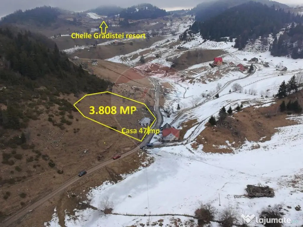 Casă + Teren Intravilan Fundata | Vedere Panoramică | A...