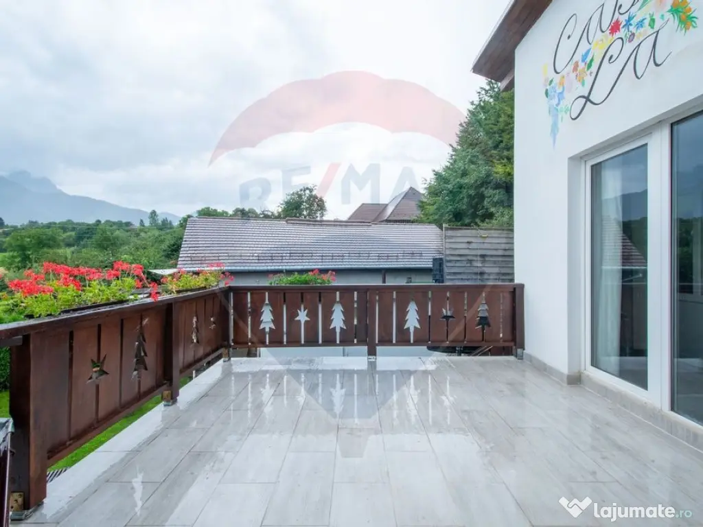 Cabana la Flo, 8 cam,P + M, teren 888 mp oportunitate de ... 