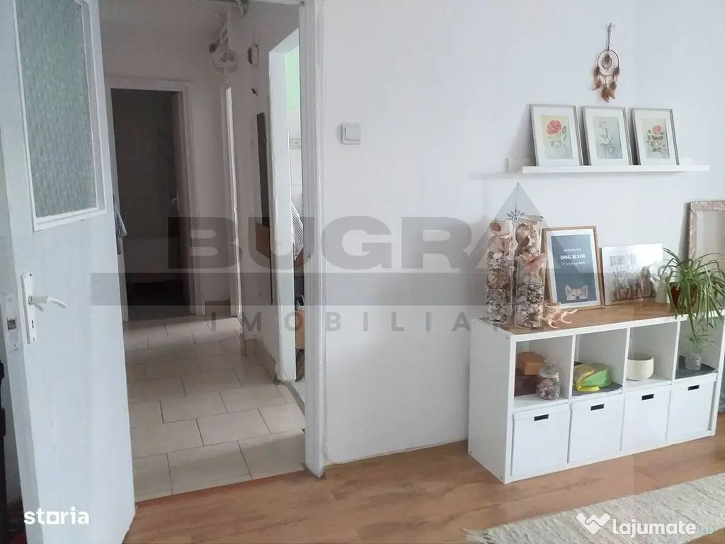Apartament 2 camere, 46 mp, balcon, zona Parang 