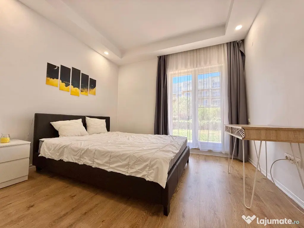 COSMOPOLIS - Apartament 2 camere, parter, mobilat si utilat 