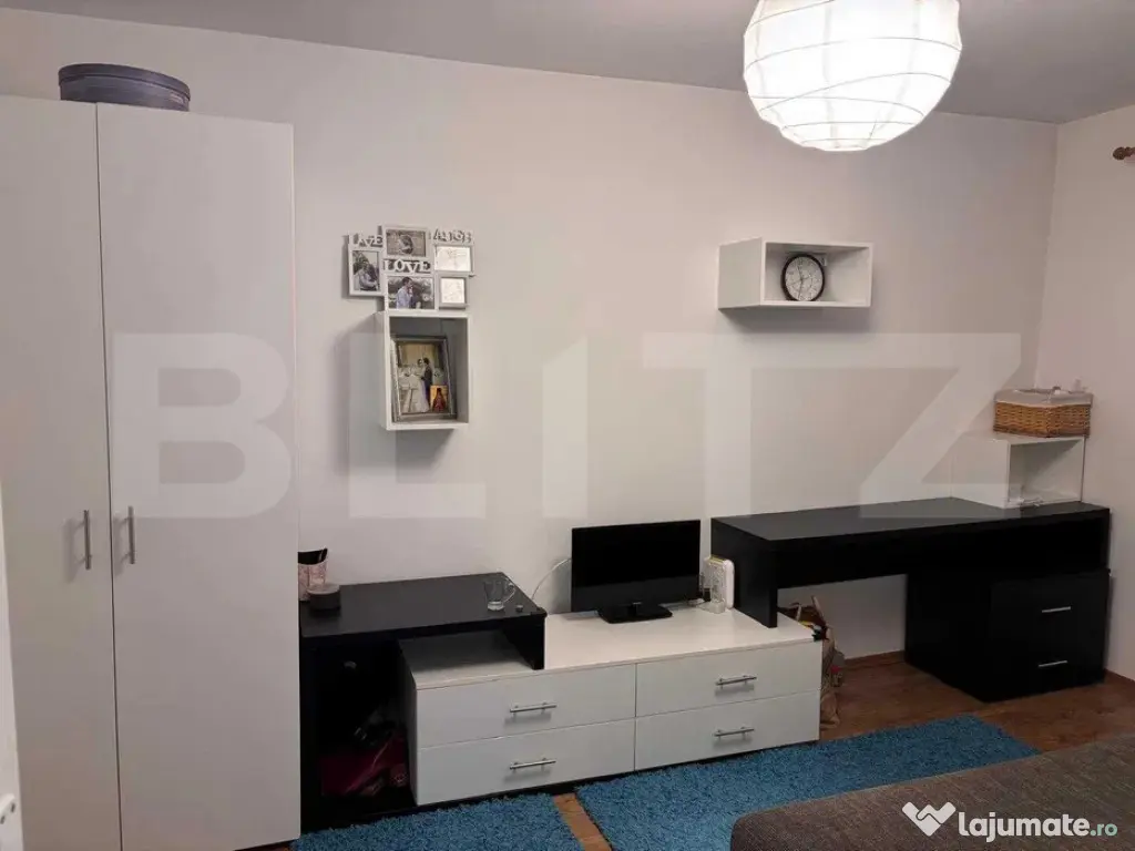 Apartament cu 1 camera, decomandat, 30 mp, Manastur 