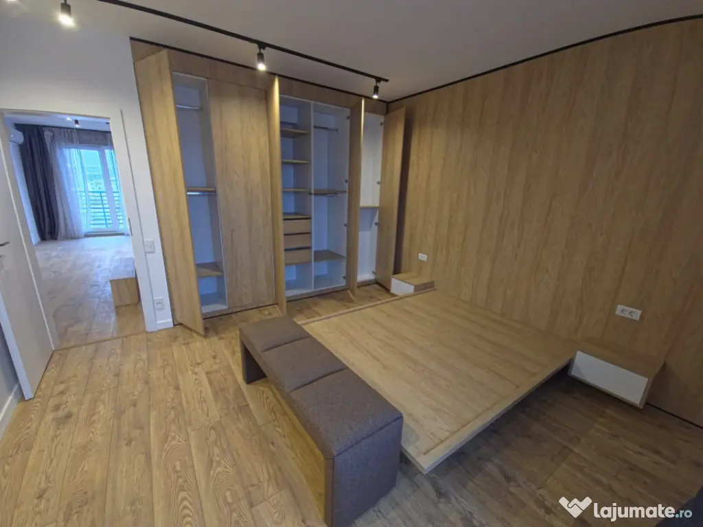 Dacia apartament 3 camere nou incalzire pardoseala loc parca 