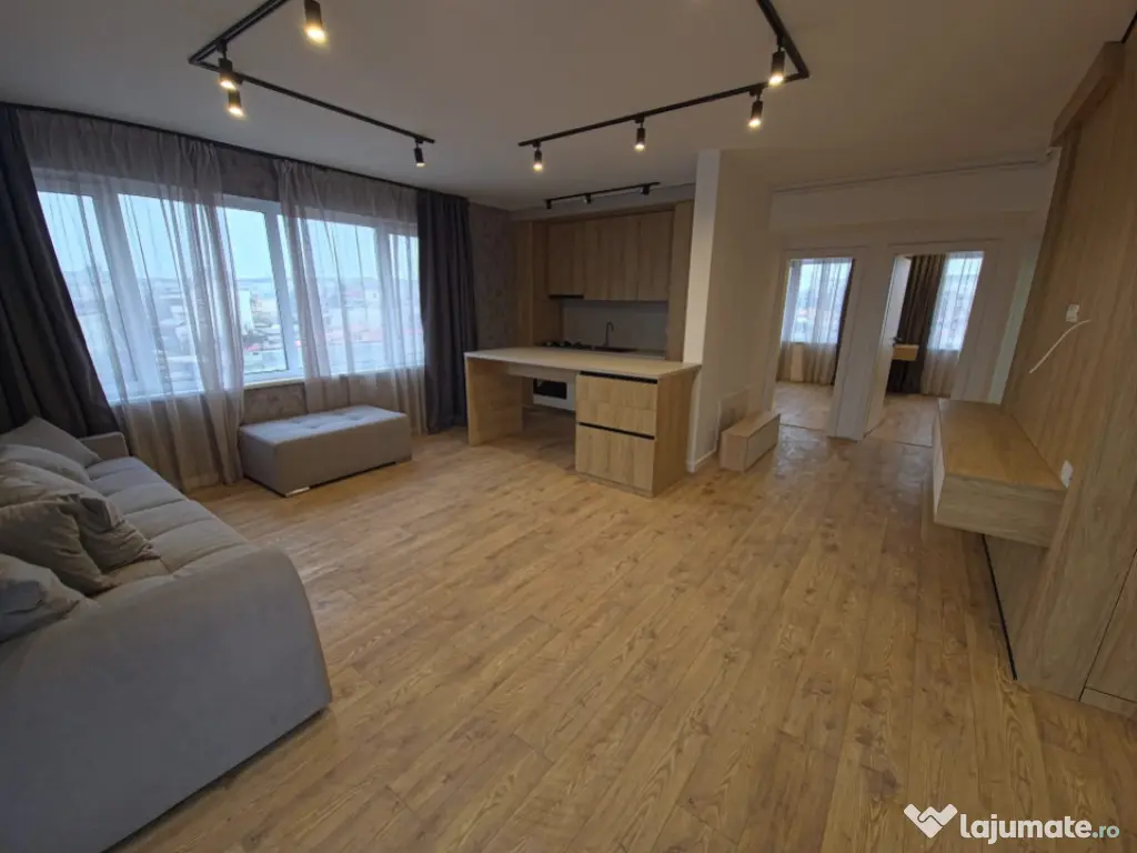 Dacia apartament 3 camere nou incalzire pardoseala loc parca 