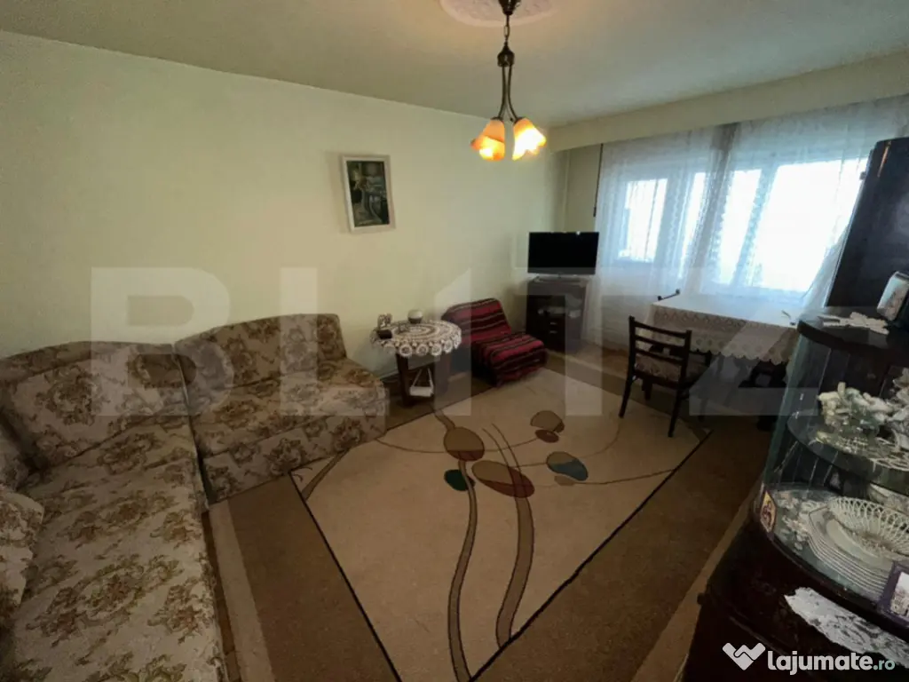 Apartament 3 camere, parter înalt, ideal firma/birouri - DE 