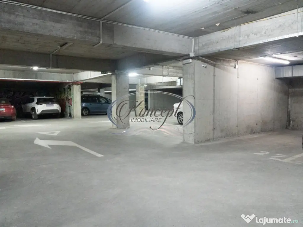 Apartament luminos cu terasa, parcare subterana si paza perm 