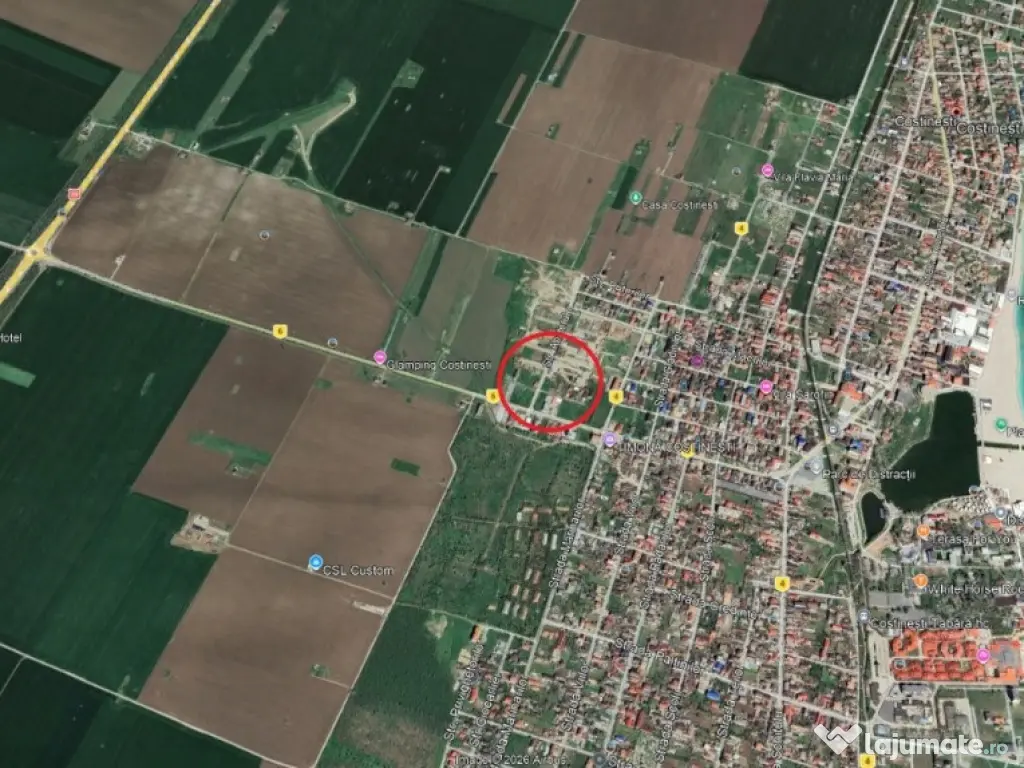 Teren de vanzare in Costinesti 