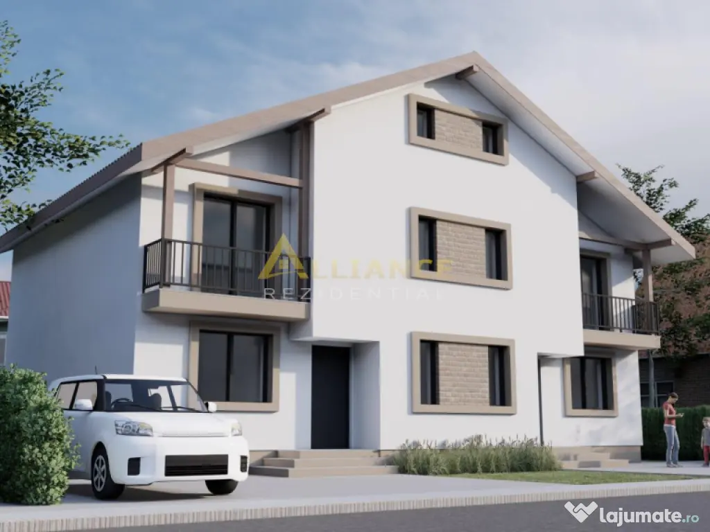 Casa tip Duplex - 2 dormitoare - 2 bai - 325 mp teren
