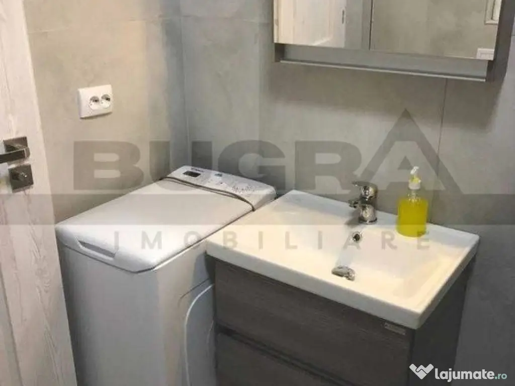 Apartament de 2 camere, modern, 41mp, parcare, zona Sopor 