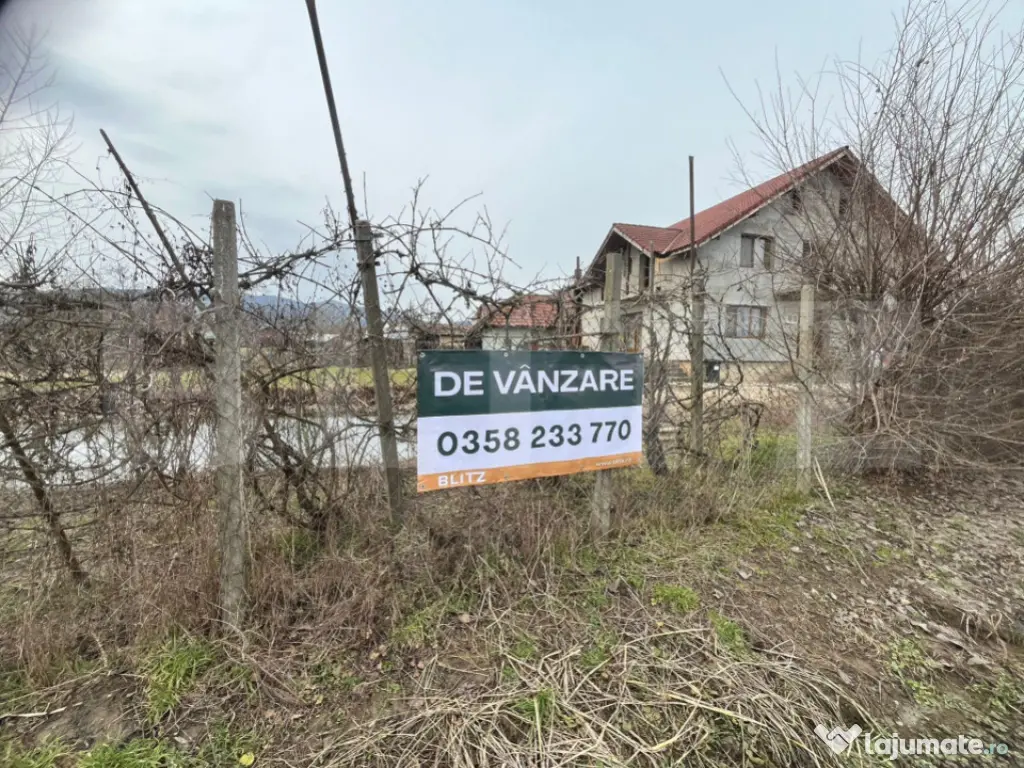 EXCLUSIVITATE , DE VANZARE 2 PARCELE de teren intravilan , 