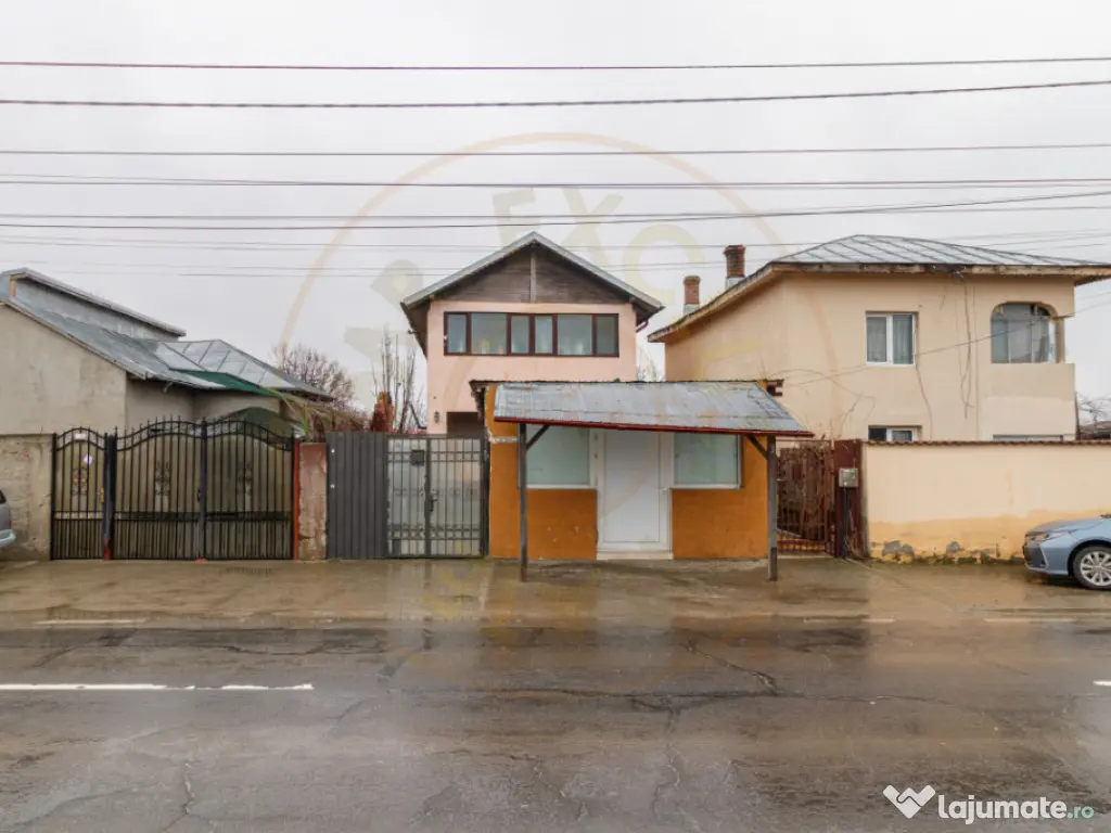 Casa 3 camere Dragomiresti strada principala 