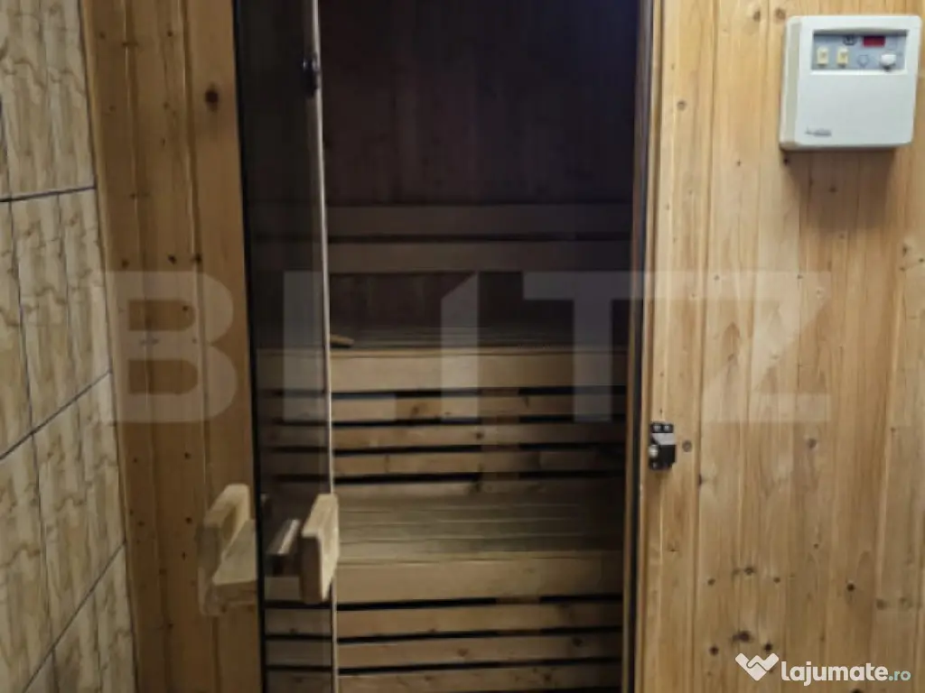 Vilă Premium D+P+1+M | Saună | Curte & Terasă