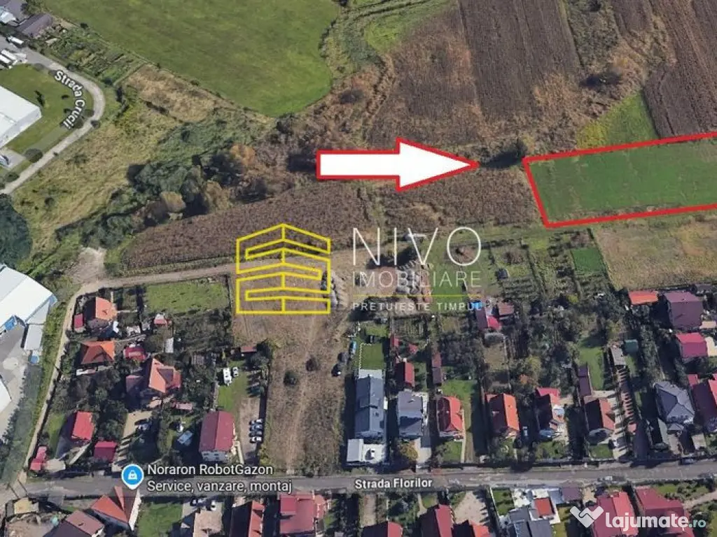 Teren intravilan – Sântana de Mureș – str. Trestiei