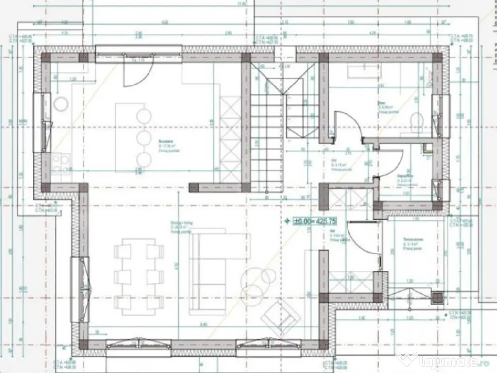 Casă Individuală nouă – 119 mp Utili, Teren 584 mp, St 