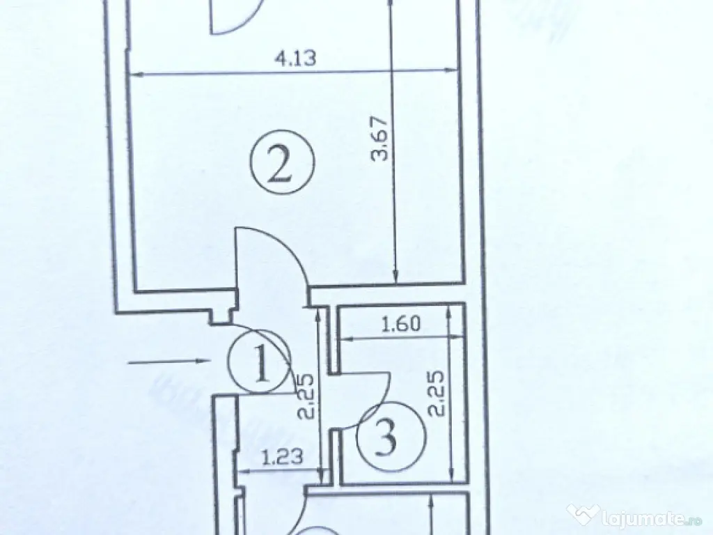 Garsoniera Popesti Leordeni – Zona de case. Parcare. 